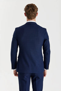 Blazer croisé bleu marine pour homme