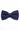 Nœud papillon tricoté bleu marine pour homme