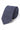 Cravate pour homme en daim bleu marine