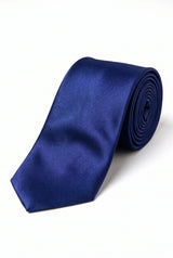 Ensemble cravate marine pour homme
