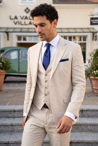 Ensemble cravate marine pour homme