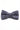 Nœud papillon en tweed bleu marine pour homme