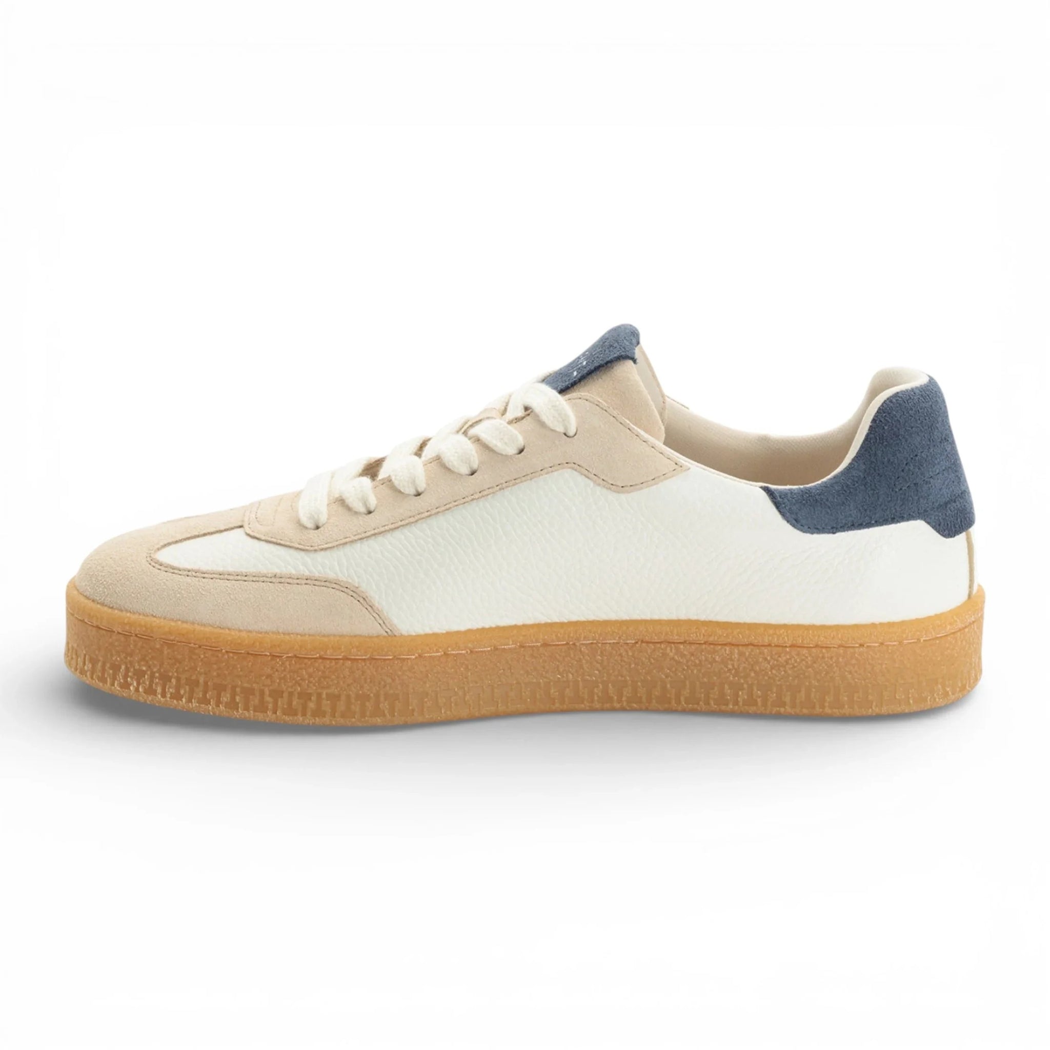Baskets Off White en cuir à rayures rouges pour homme