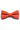 Nœud papillon orange double épaisseur pour homme