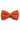 Nœud papillon orange tricoté pour homme