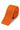 Cravate orange en polyester tricoté pour homme