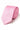 Cravate fine rose unie pour homme, 6 cm