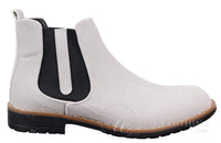 Mens PU Suede Dealer Boots