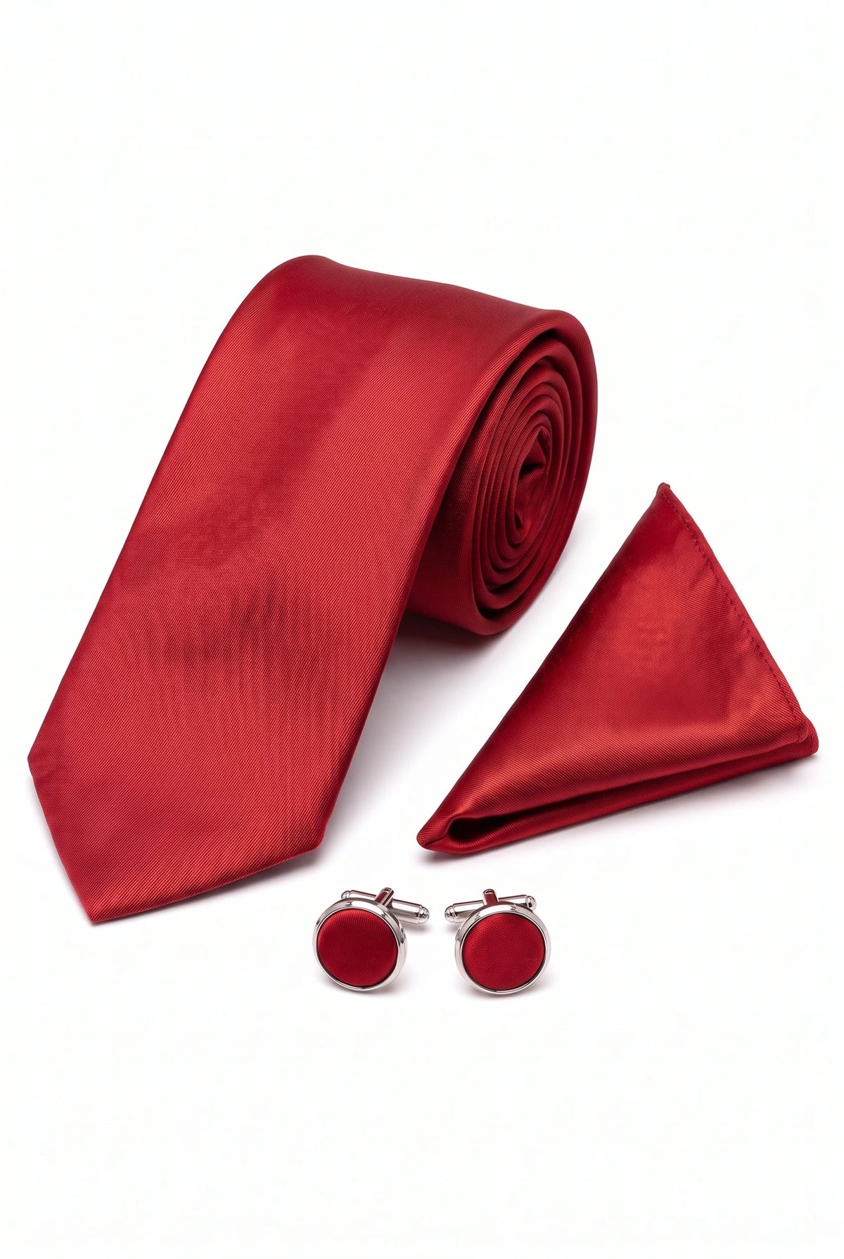 Ensemble de cravates rouges pour hommes