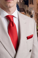 Ensemble de cravates rouges pour hommes