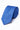 Cravate fine bleu roi pour homme, 6 cm