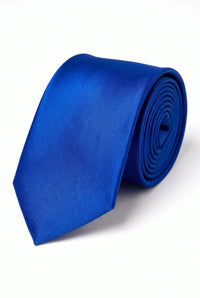 Ensemble de cravates bleu roi pour homme