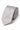 Cravate fine argentée unie pour homme, 6 cm