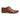 Chaussures habillées Oxford à bout golf en cuir fauve pour hommes