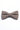 Nœud papillon en tweed taupe pour homme