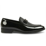 Mocassins à boucle emblématique texturée pour hommes