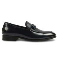 Mocassins à boucle emblématique texturée pour hommes