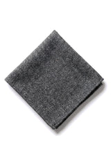 Ensemble cravate et pochette pour homme - Tweed gris STZ23, Taille unique