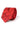 Cravate de poche pour homme, ensemble carré, cravate formelle à motif floral - Rouge