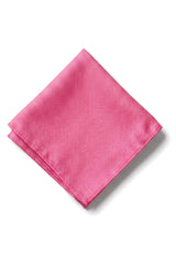 Cravate unie formelle pour homme avec pochette et cravate assortie - Fuchsia