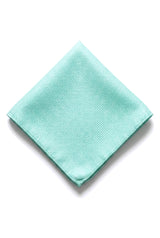 Cravate unie formelle pour homme, avec pochette et étui - Menthe
