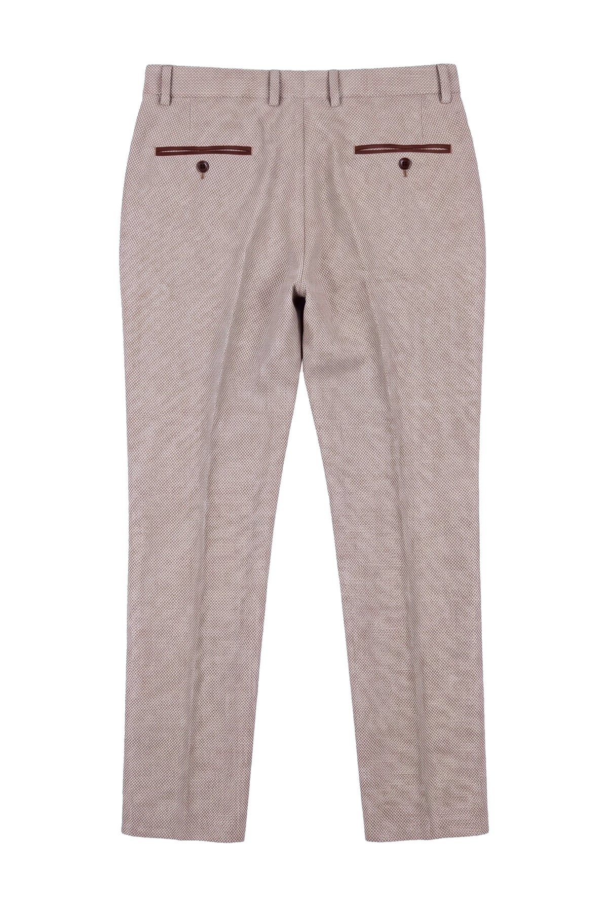 Ralph - Pantalon en tweed crème pour homme