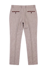 Ralph - Pantalon en tweed crème pour homme
