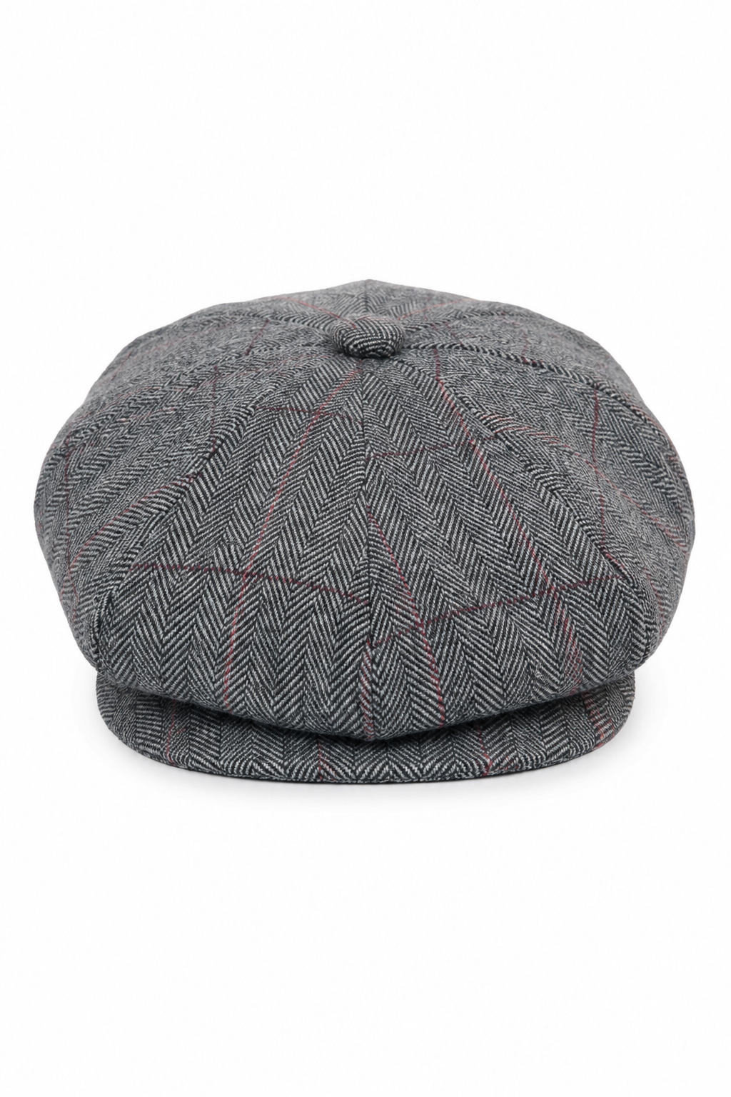 Casquette Peaky Blinders en tweed à carreaux pour homme