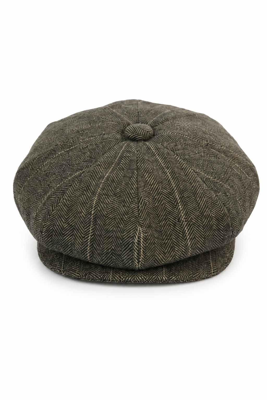 Casquette Peaky Blinders en tweed à carreaux pour homme