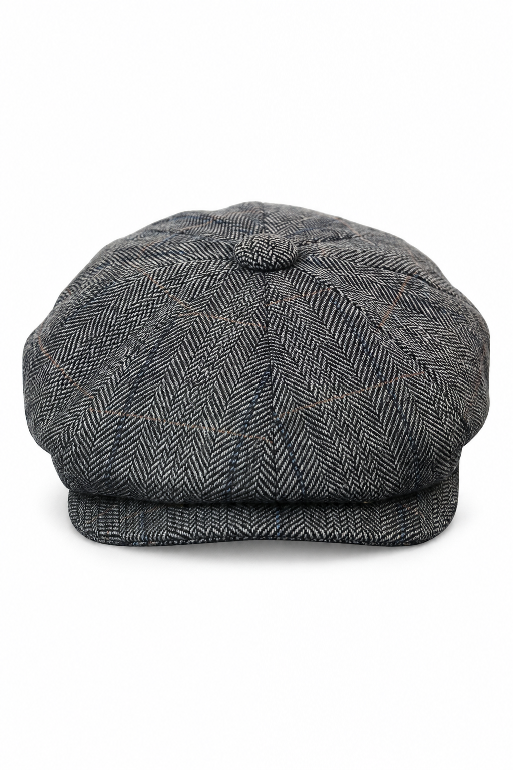 Casquette Peaky Blinders en tweed à carreaux pour homme