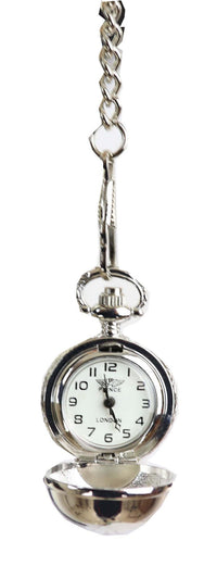 Mens Vintage Cream Waistcoat with Pocket Watch