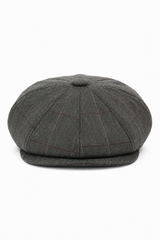 Chapeau Peaky Blinders vintage en tweed pour homme