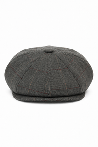 Chapeau Peaky Blinders vintage en tweed pour homme