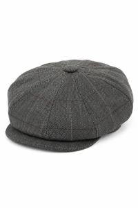 Chapeau Peaky Blinders vintage en tweed pour homme