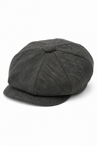 Chapeau Peaky Blinders vintage en tweed pour homme