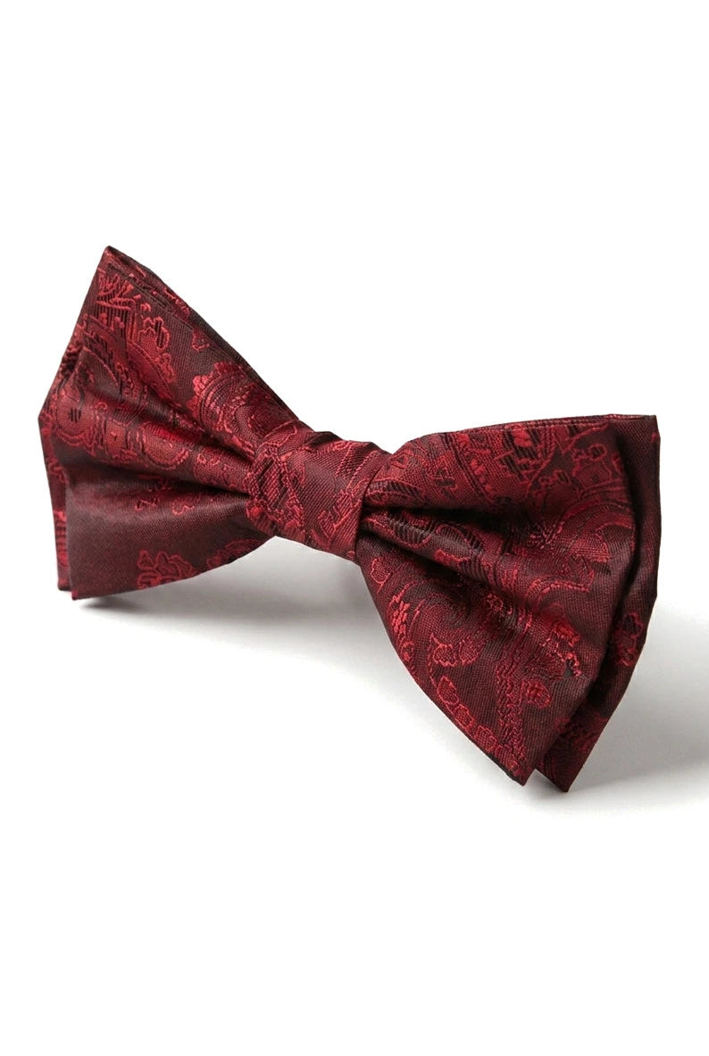 Coffret cadeau pour homme comprenant un nœud papillon, une pochette et des boutons de manchette.