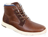 Mens Winter PU Leather Boots