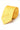 Cravate jaune slim pour homme, 6 cm