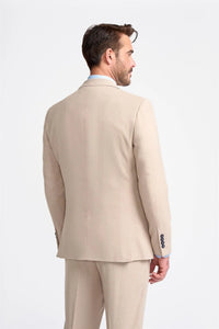Miami - Blazer de mariage beige pour homme