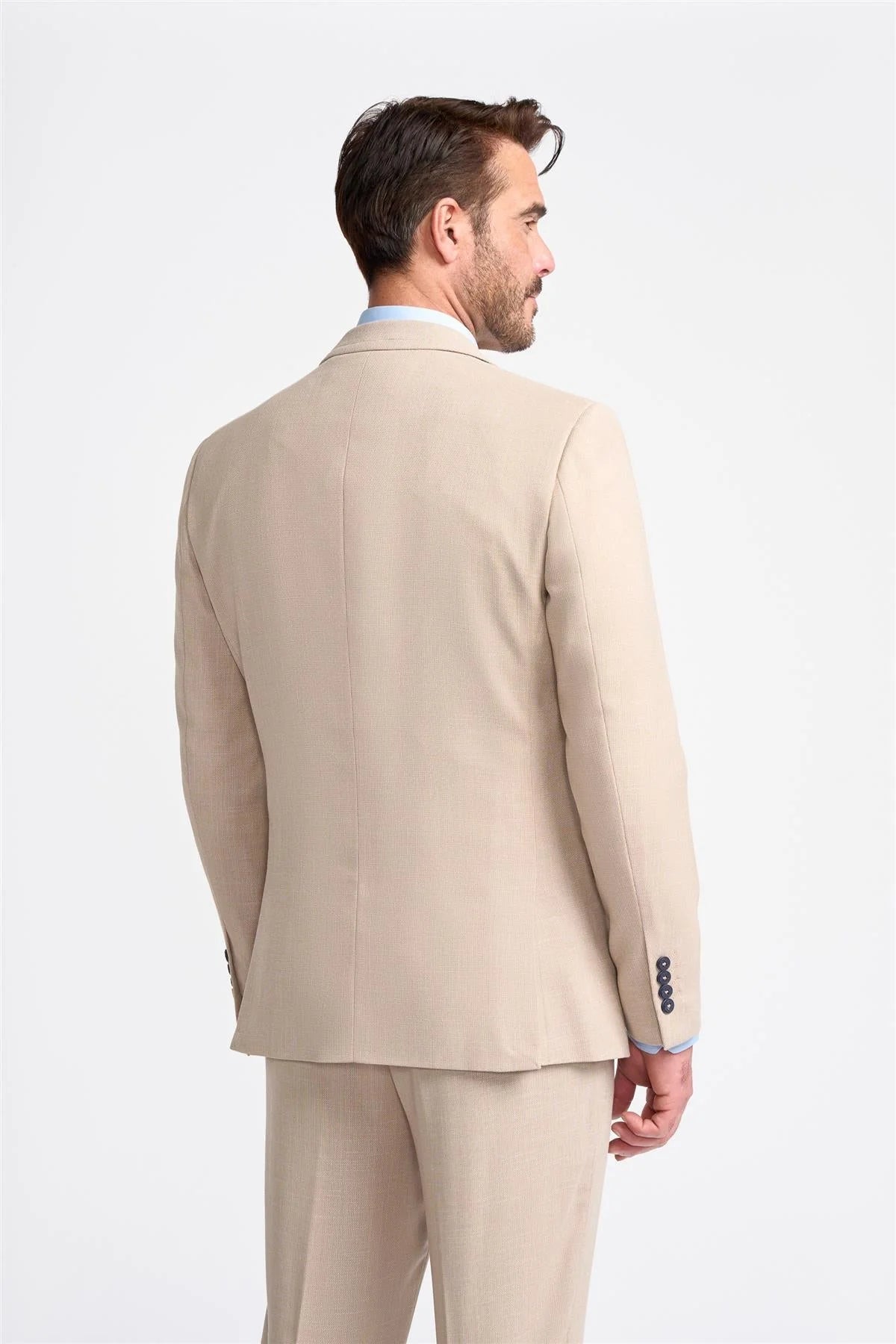 Miami - Blazer de mariage beige pour homme
