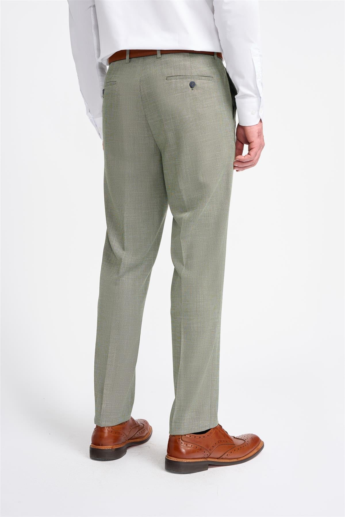 Seeba - Pantalon classique anthracite pour homme