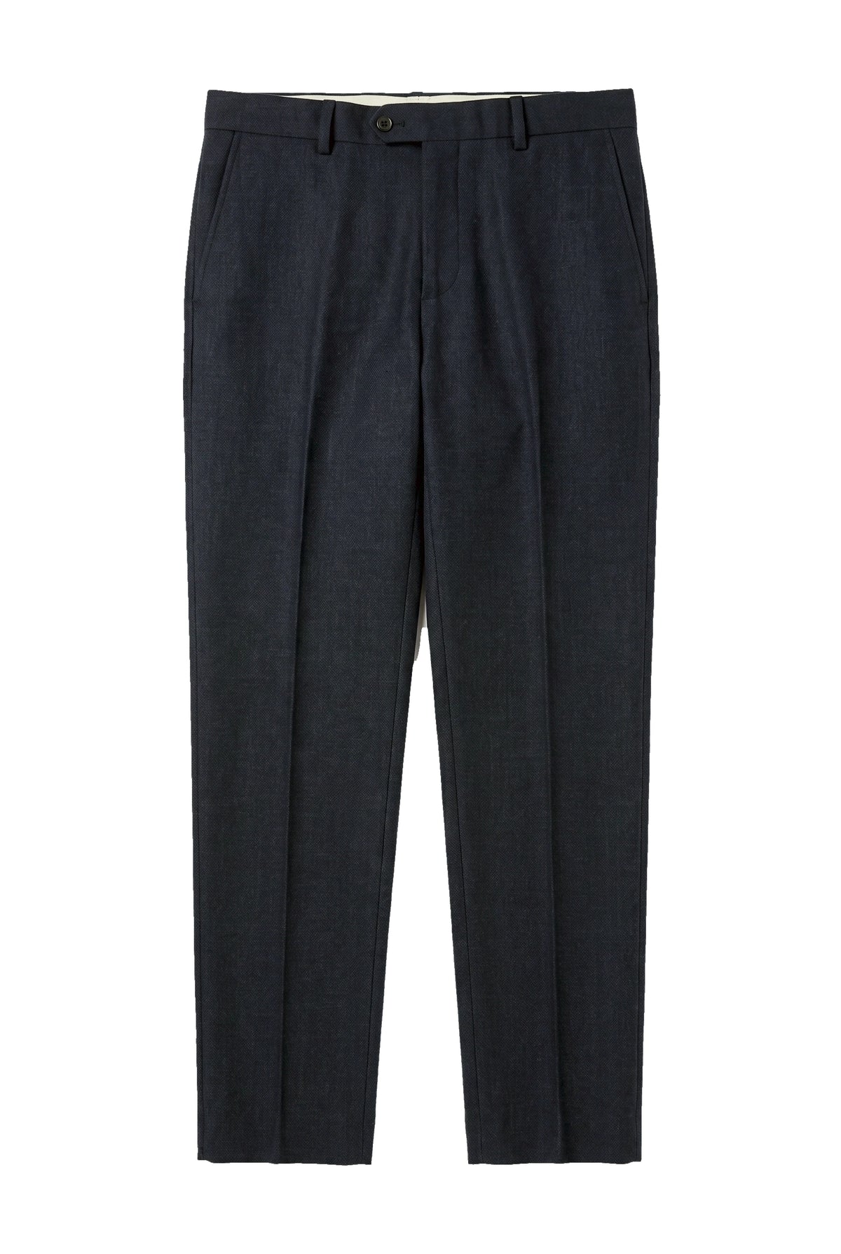 Oscar - Pantalon en tweed bleu marine pour homme