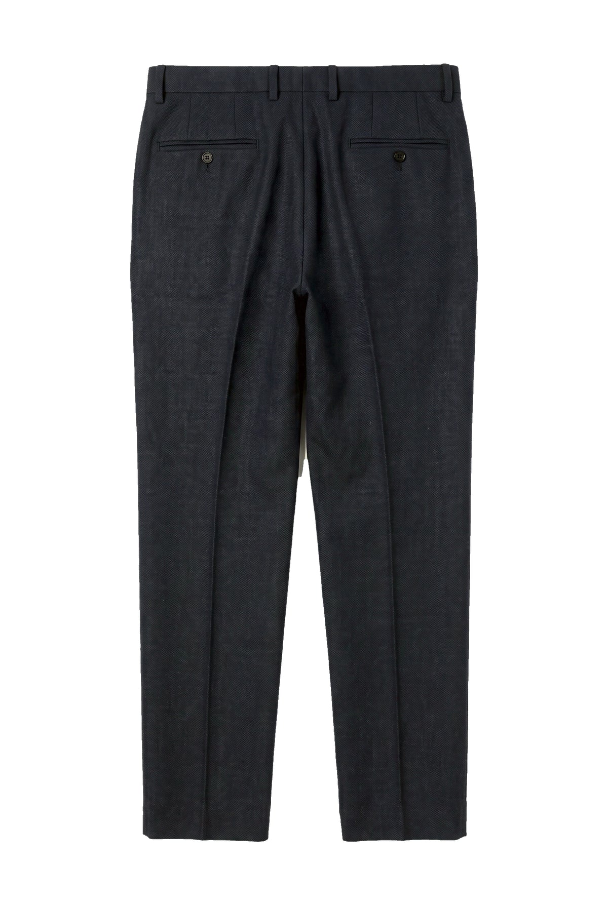 Oscar - Pantalon en tweed bleu marine pour homme