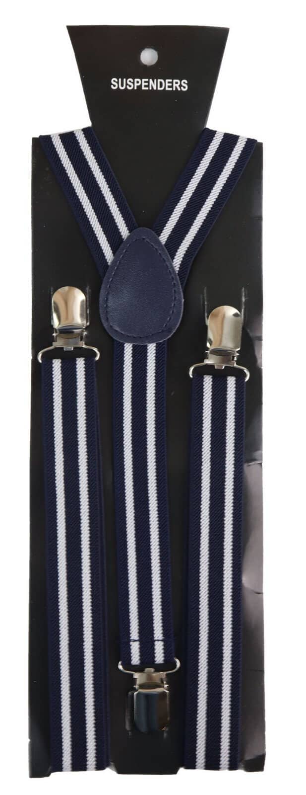 Mens Stripe Classic Trouser Suspenders