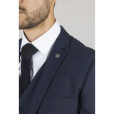 Parker - Men's Navy Tailored Fit Blazer