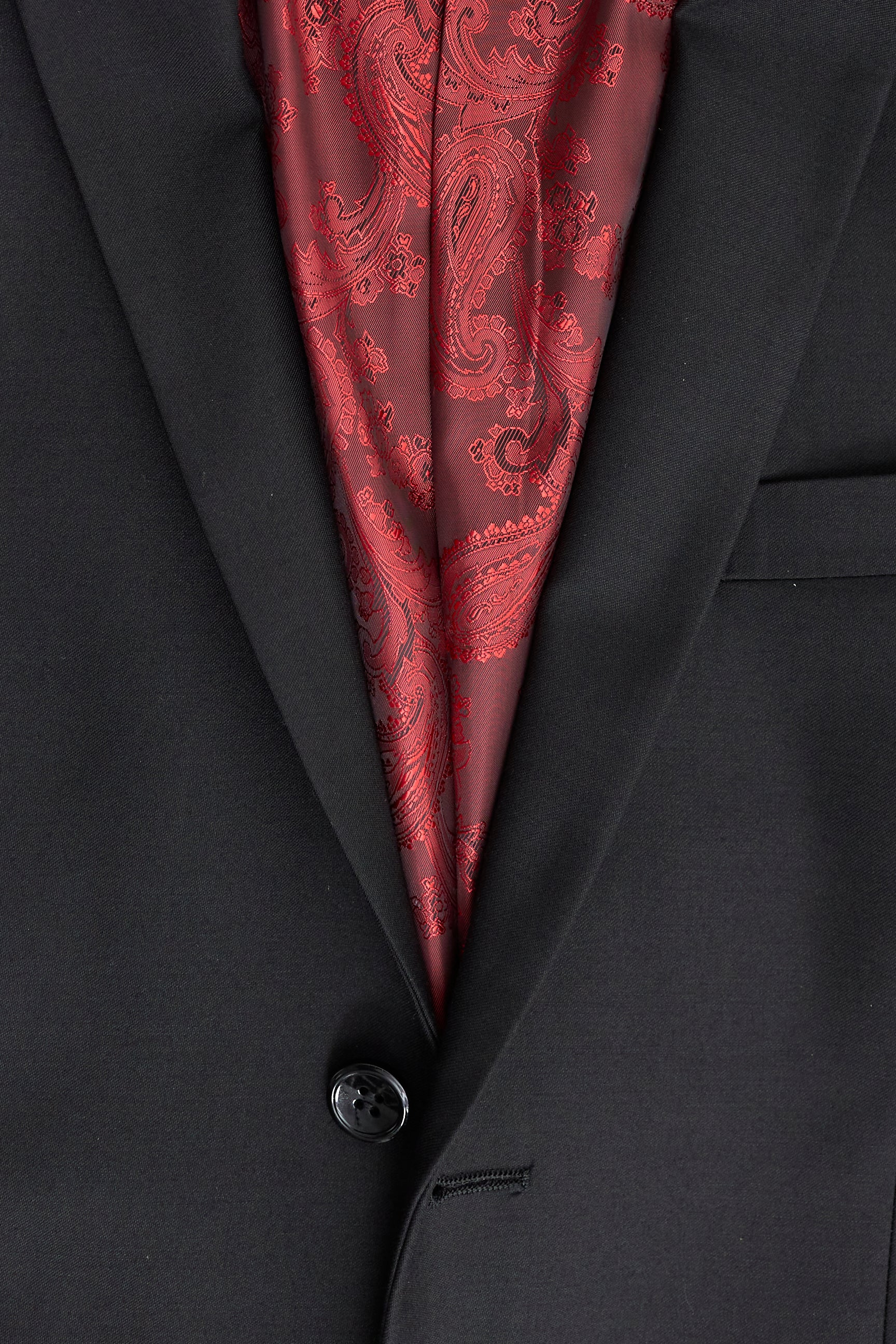 Paul Andrew Parker - Costume trois pièces noir pour homme, coupe ajustée, style classique de portier, pour deuil et funérailles