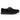 Chaussures à plateforme à boucle en daim noir pointu Creeper