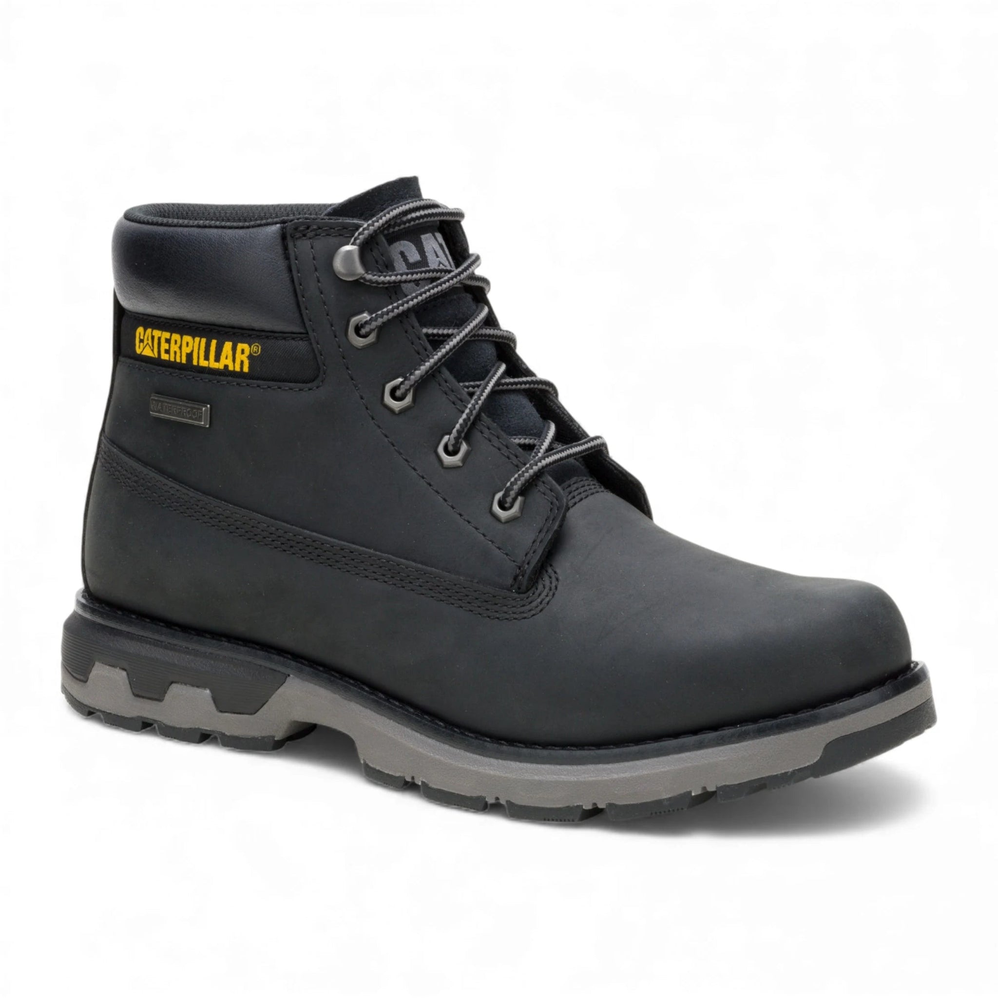 Pursue - Bottines de travail et de randonnée en cuir noir pour homme