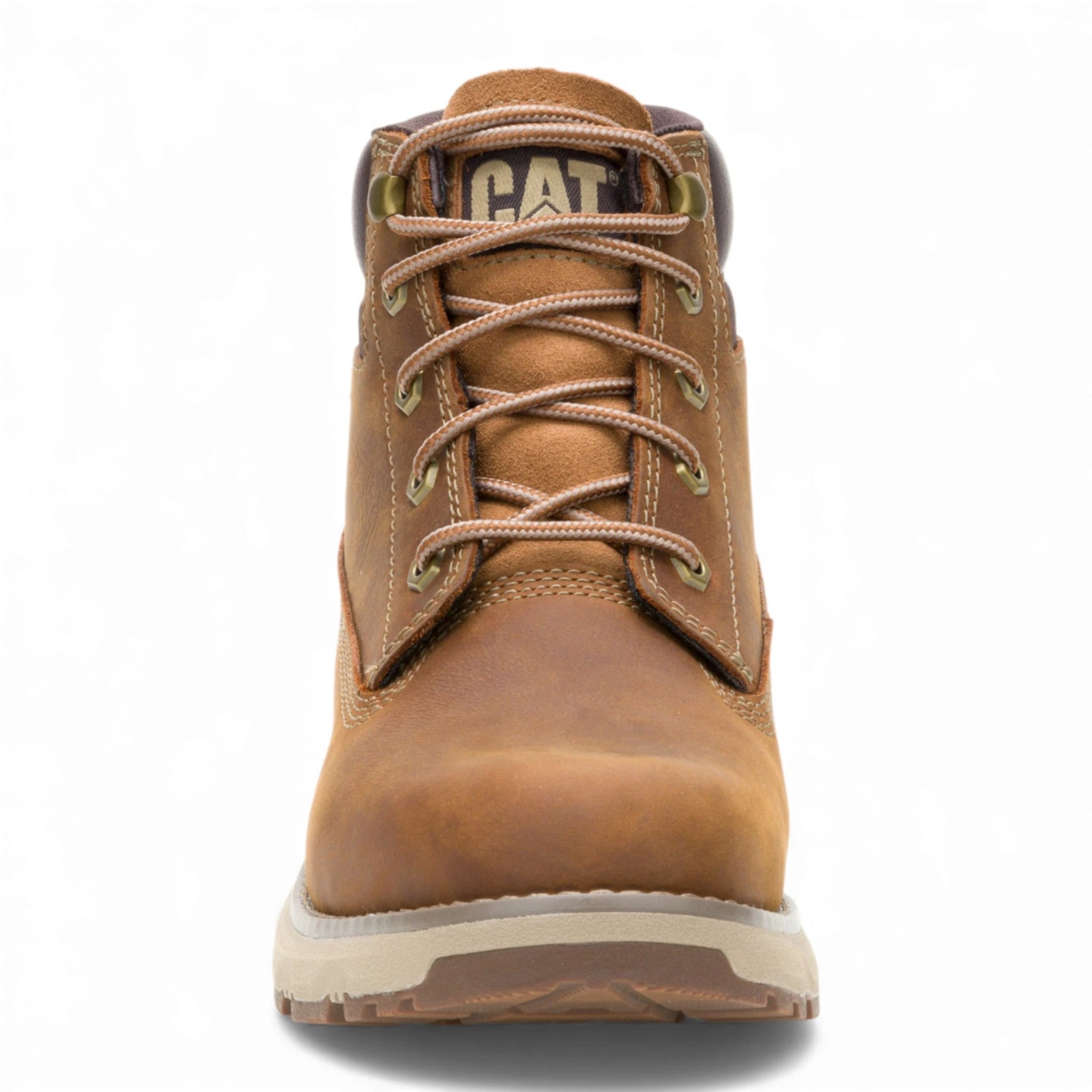 Pursue - Bottines de travail et de randonnée en cuir marron pour hommes