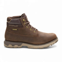 Pursue - Bottines de travail et de randonnée en cuir marron foncé pour hommes